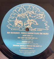 Label Disc: Roy Buchanan – When A Guitar Plays The Blues Vinyl LP | Relix