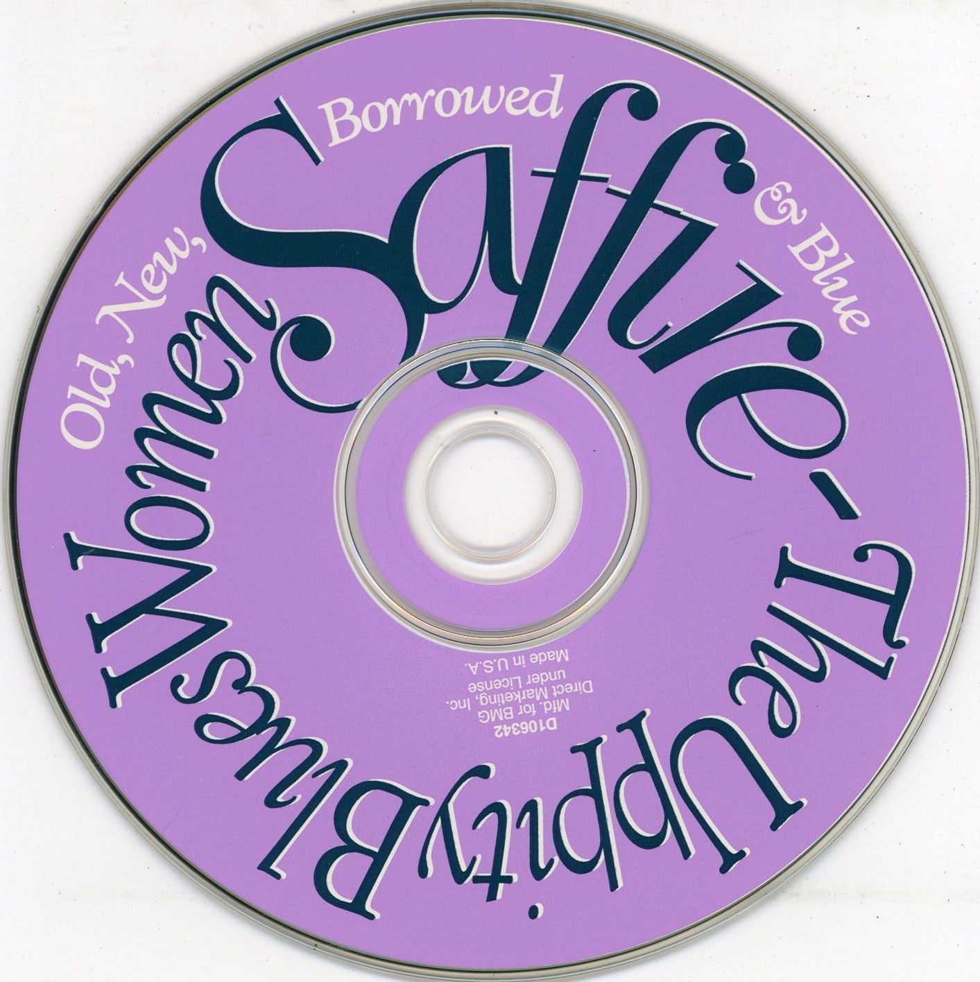 Label Disc: Saffire- The Uppity Blues Women – Old New Borrowed & Blue CD | Relix