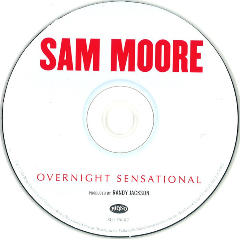 Label Disc: Sam Moore – Overnight Sensational CD | Relix