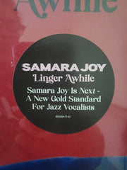 Label Disc: Samara Joy – Linger Awhile  (Translucent Blue LP Vinyl) Vinyl LP | Relix