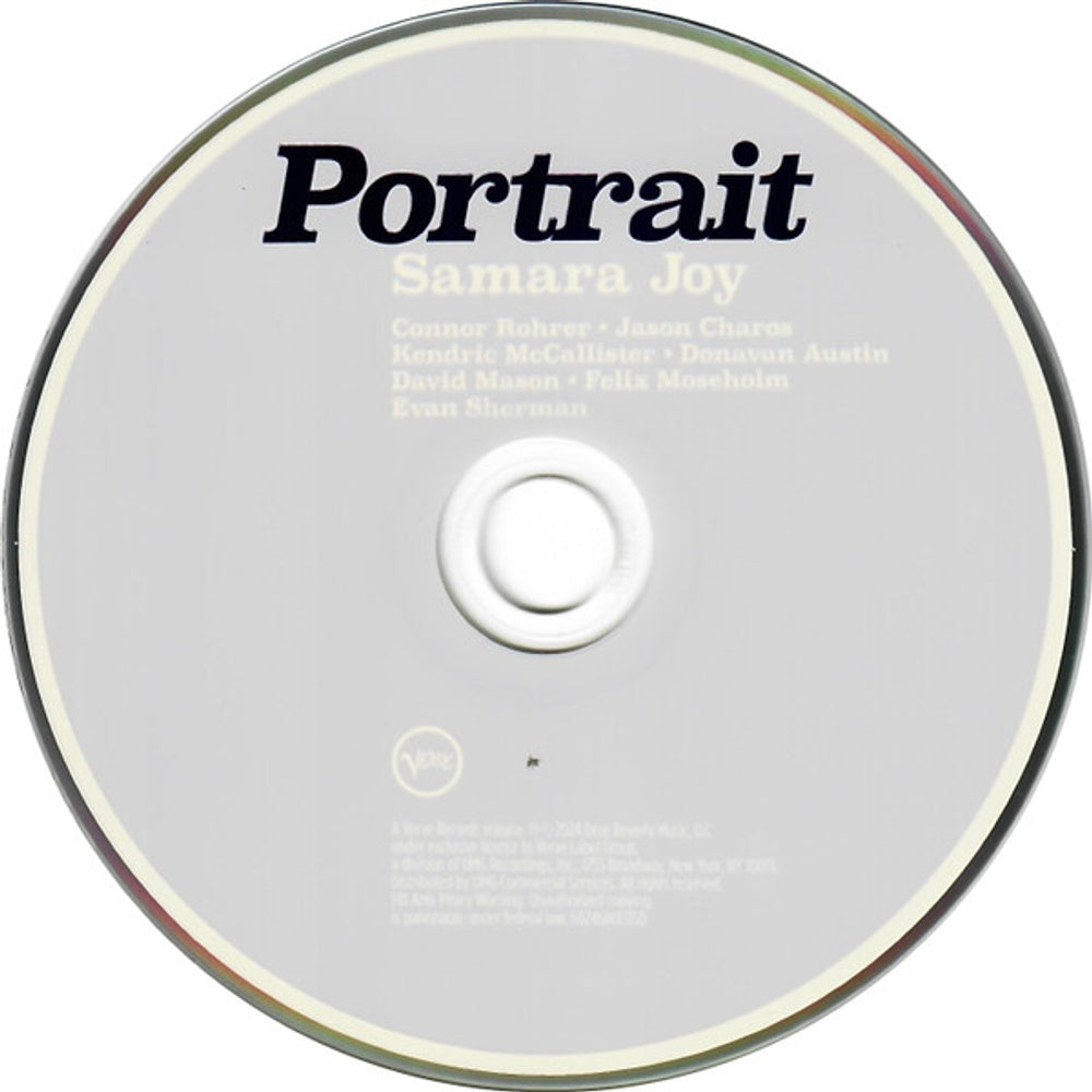 Label Disc: Samara Joy – Portrait CD | Relix