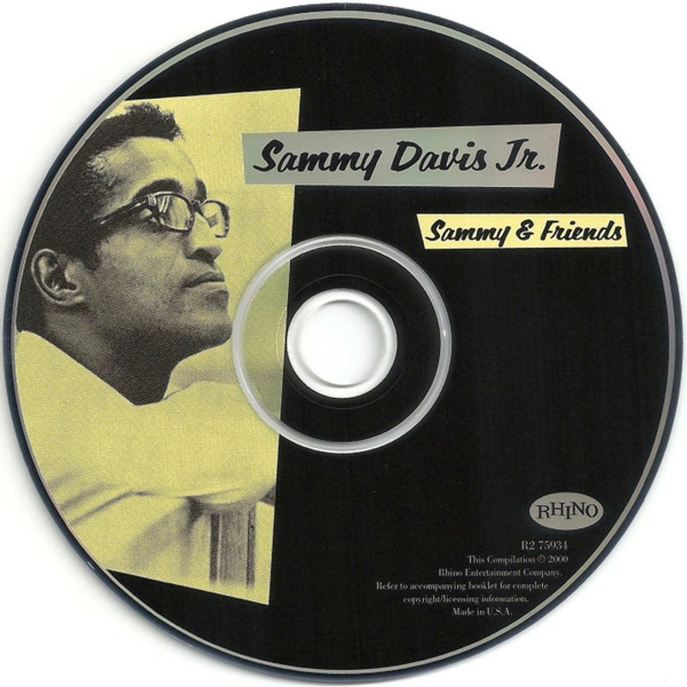 Label Disc: Sammy Davis Jr – Sammy and Friends CD | Relix