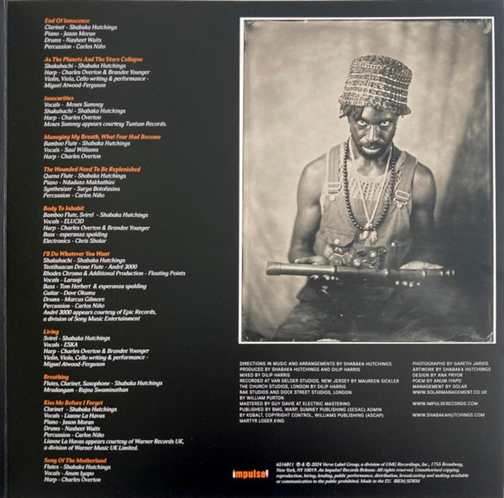 Label Disc: Shabaka – Perceive Its Beauty, Acknowledge Its Grace Vinyl LP | Relix