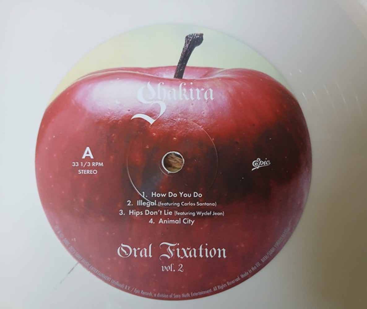 Label Disc: Shakira – Oral Fixation Vol. 2 Vinyl LP | Relix