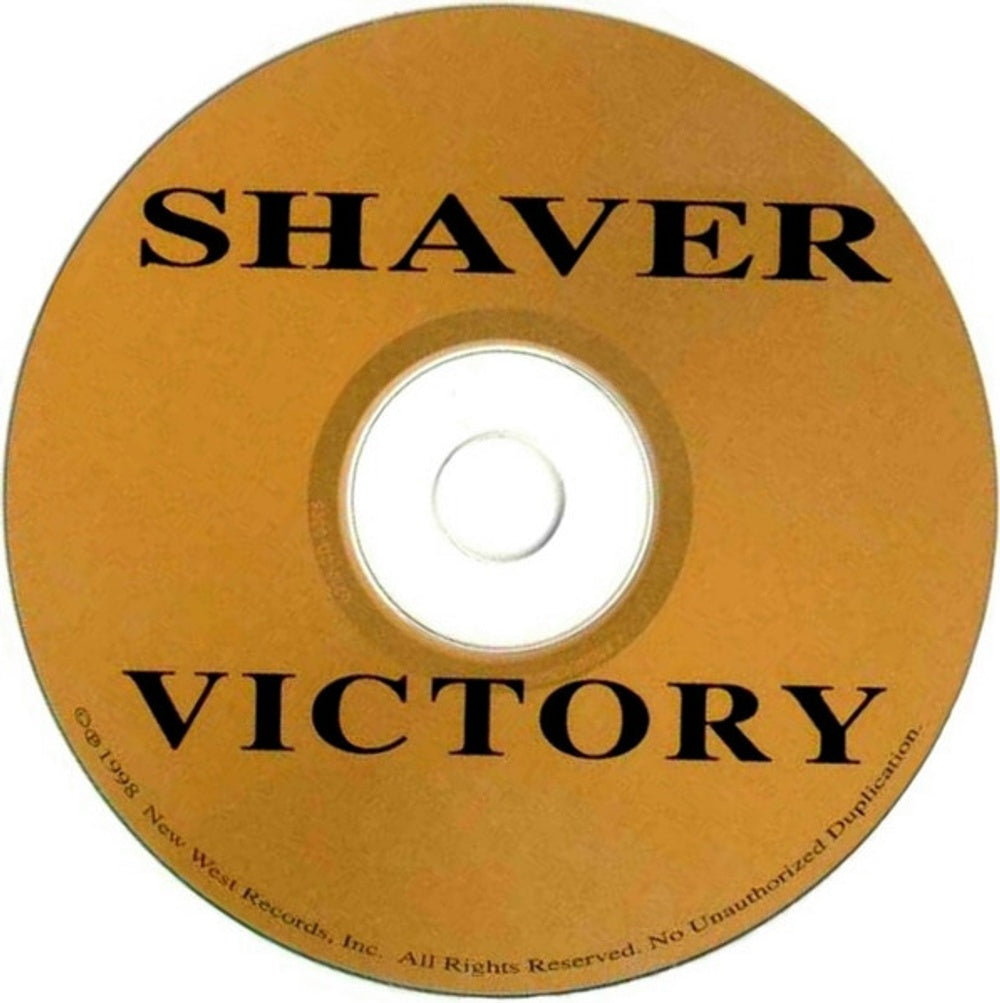 Label Disc: Shaver – Victory CD | Relix
