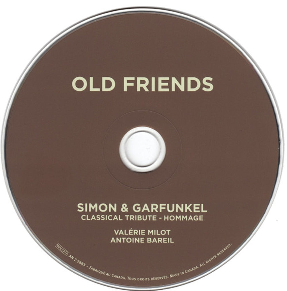 Label Disc: Simon & Garfunkel / Milot / Bareil – Classical Tribute CD | Relix