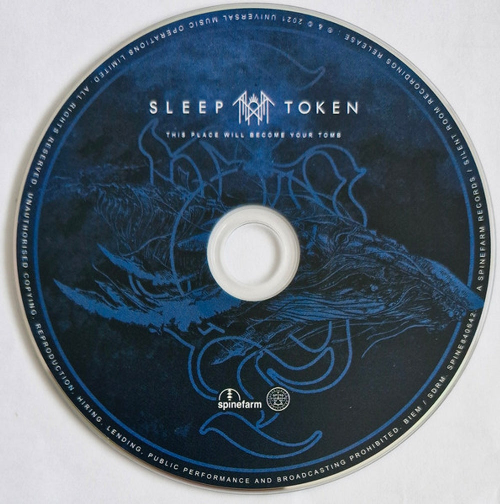 Label Disc: Sleep Token – This Place Will Become Your Tomb (Digipak, Uk CD) CD | Relix