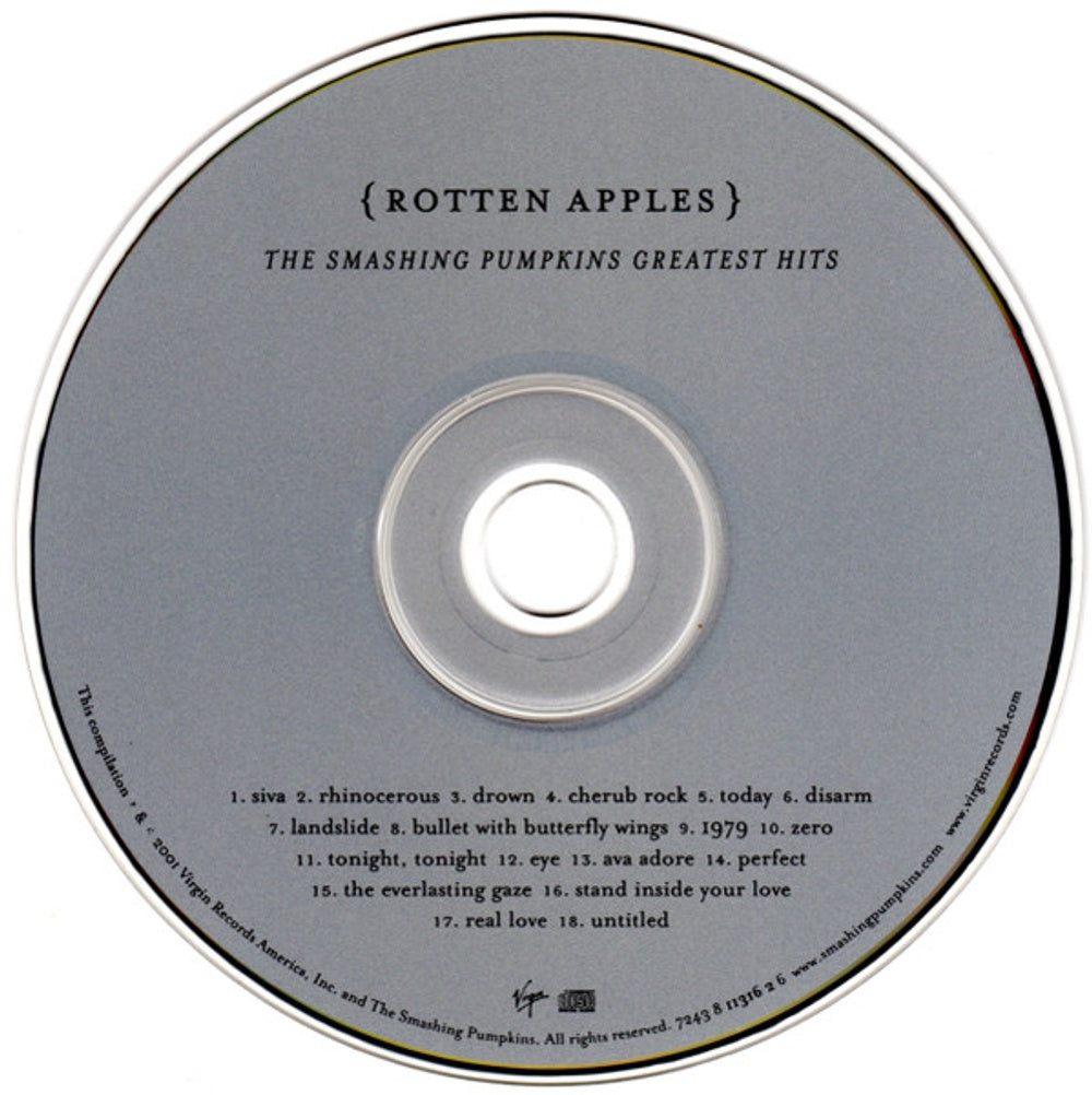 Label Disc: Smashing Pumpkins – Greatest Hits (CD) CD | Relix