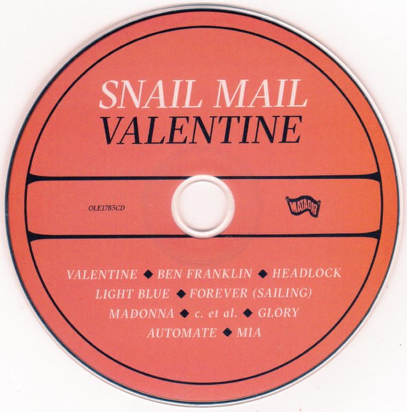 Label Disc: Snail Mail – Valentine CD | Relix