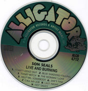 Label Disc: Son Seals – Live & Burning CD | Relix