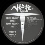 Label Disc: Sonny Rollins – Brass/Trio (Verve Vault Series, 180 Gram LP Vinyl) Vinyl LP | Relix