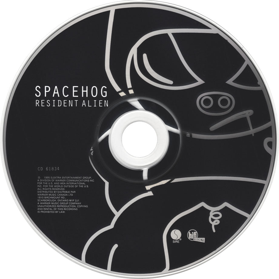 Label Disc: Spacehog – Resident Alien CD | Relix