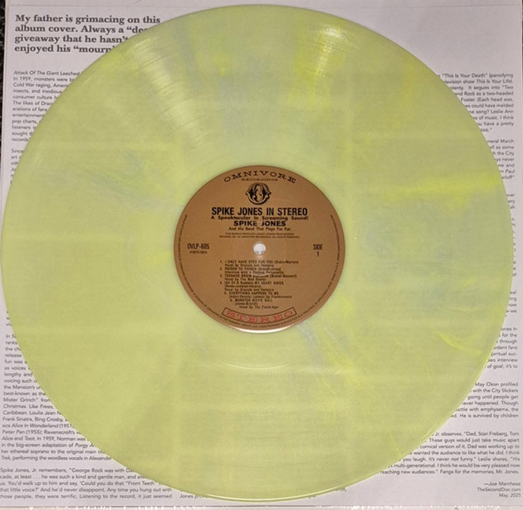 Label Disc: Spike Jones – In Stereo: A Spook Vinyl LP | Relix