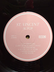 Label Disc: St. Vincent – Actor Vinyl LP | Relix