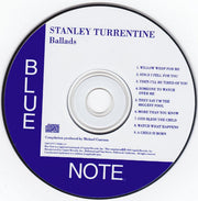 Label Disc: Stanley Turrentine – Ballads CD | Relix