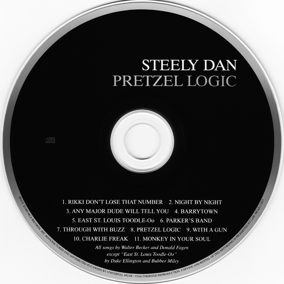 Label Disc: Steely Dan – Pretzel Logic (remastered CD) CD | Relix