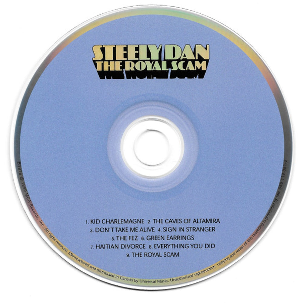 Label Disc: Steely Dan – The Royal Scam CD | Relix
