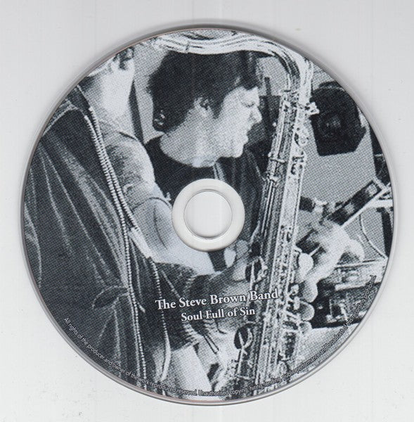 Label Disc: Steve Brown Band – Soul Full of Sin CD | Relix