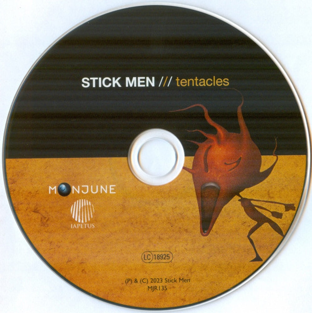Label Disc: Stick Men – Tentacles (CD) CD | Relix
