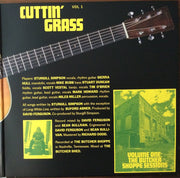 Label Disc: Sturgill Simpson – Cuttin' Grass - Vol. 1 (The Butcher Shoppe Sessions LP Vinyl) Vinyl LP | Relix