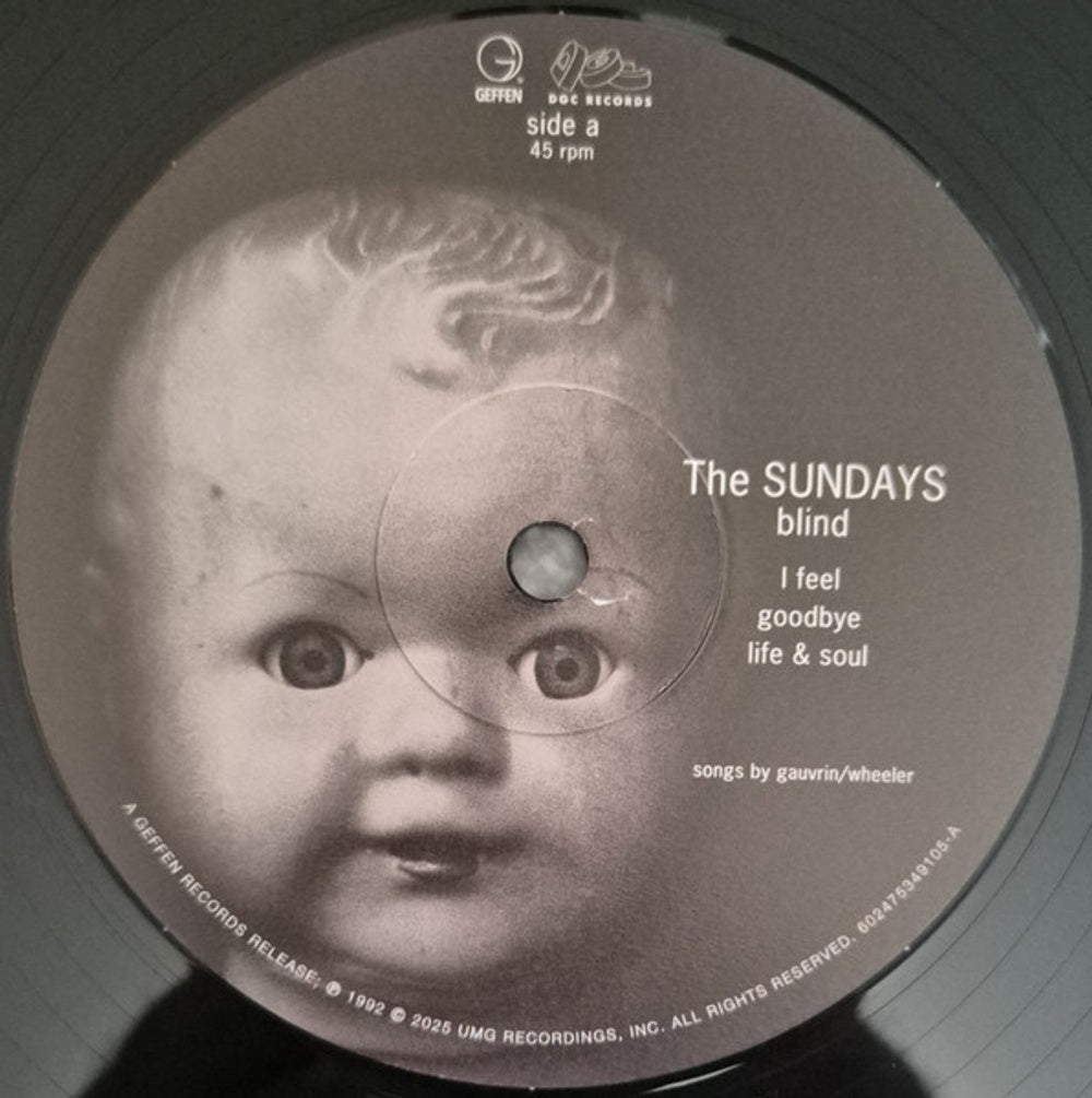 Label Disc: Sundays – Blind (LP Vinyl) Vinyl LP | Relix