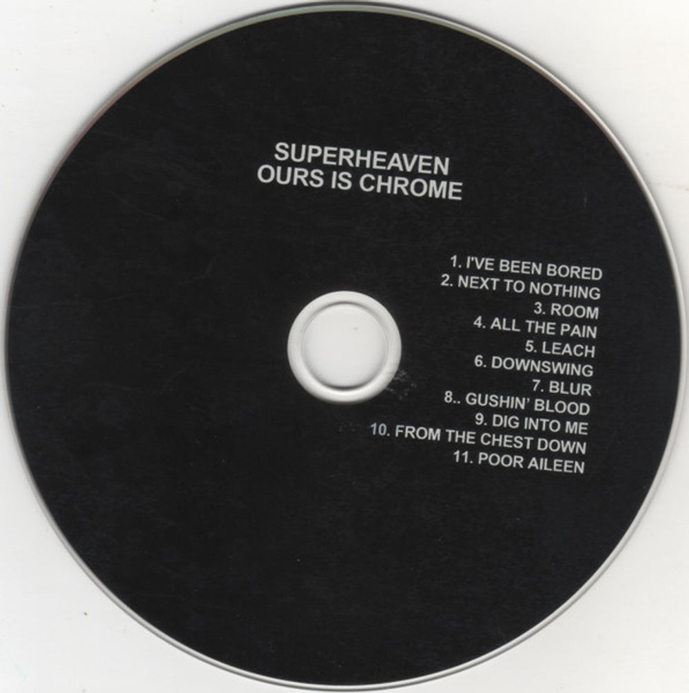 Label Disc: Superheaven – Ours Is Chrome CD | Relix