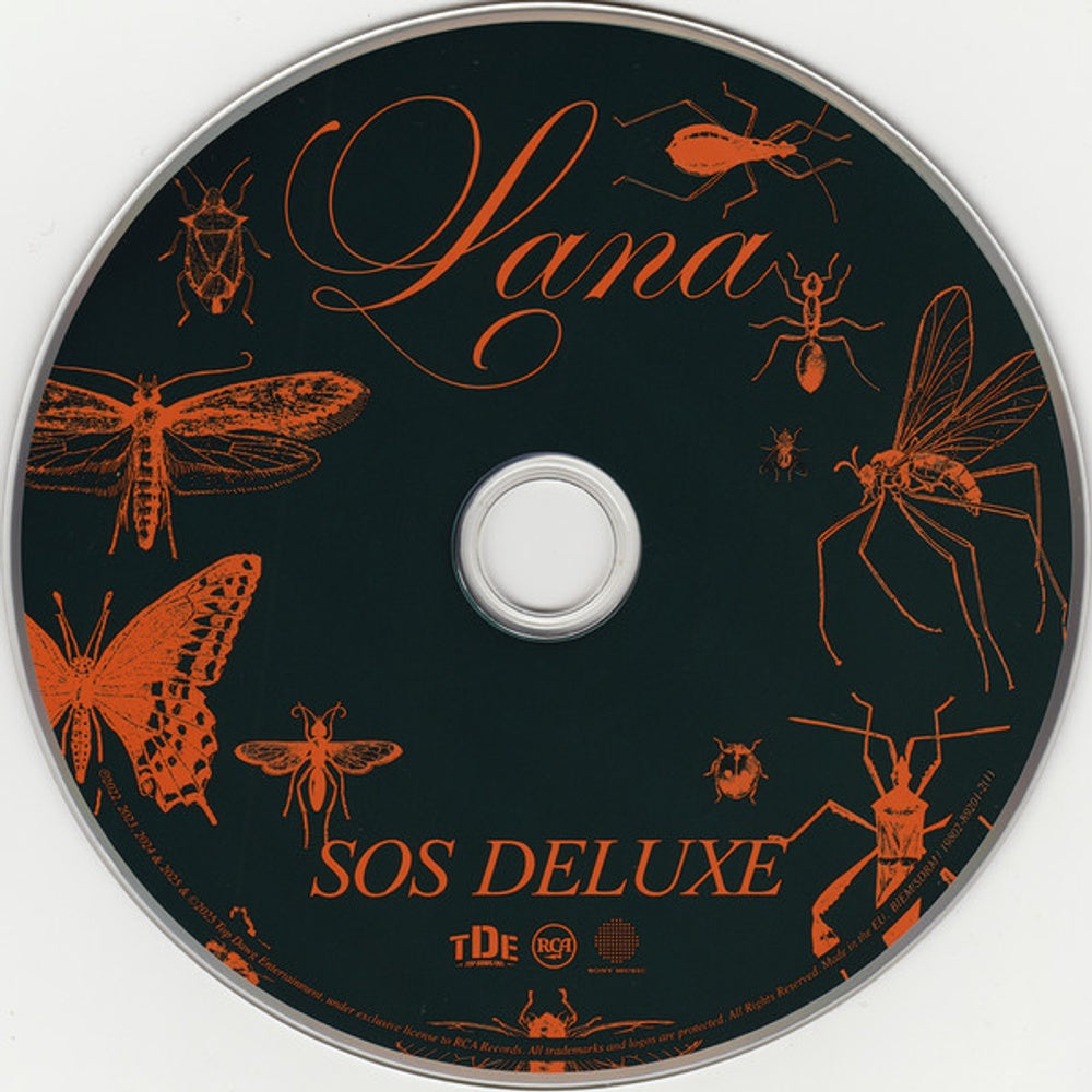 Label Disc: SZA – SOS Deluxe: LANA (CD) CD | Relix