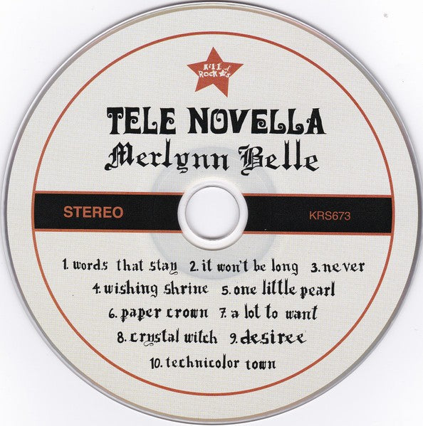 Label Disc: Tele Novella – Merlynn Belle CD | Relix