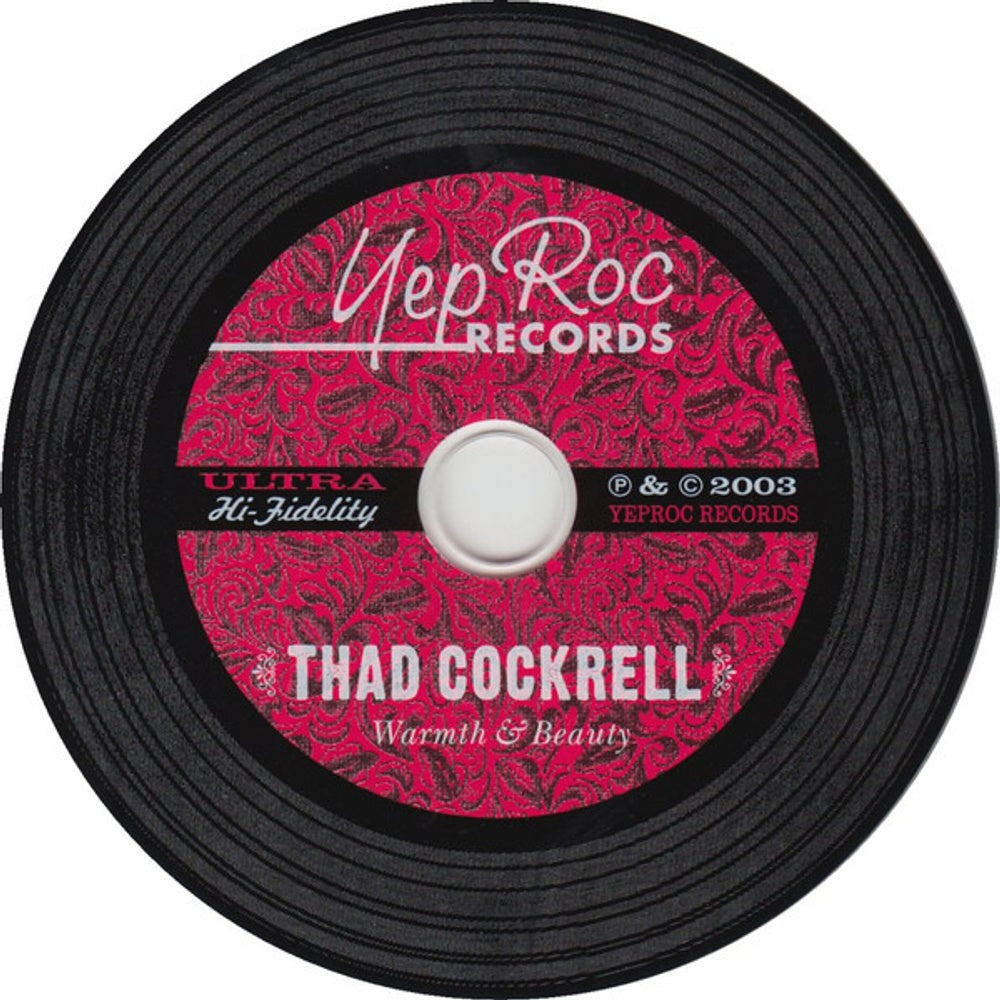 Label Disc: Thad Cockrell – Warmth and Beauty CD | Relix