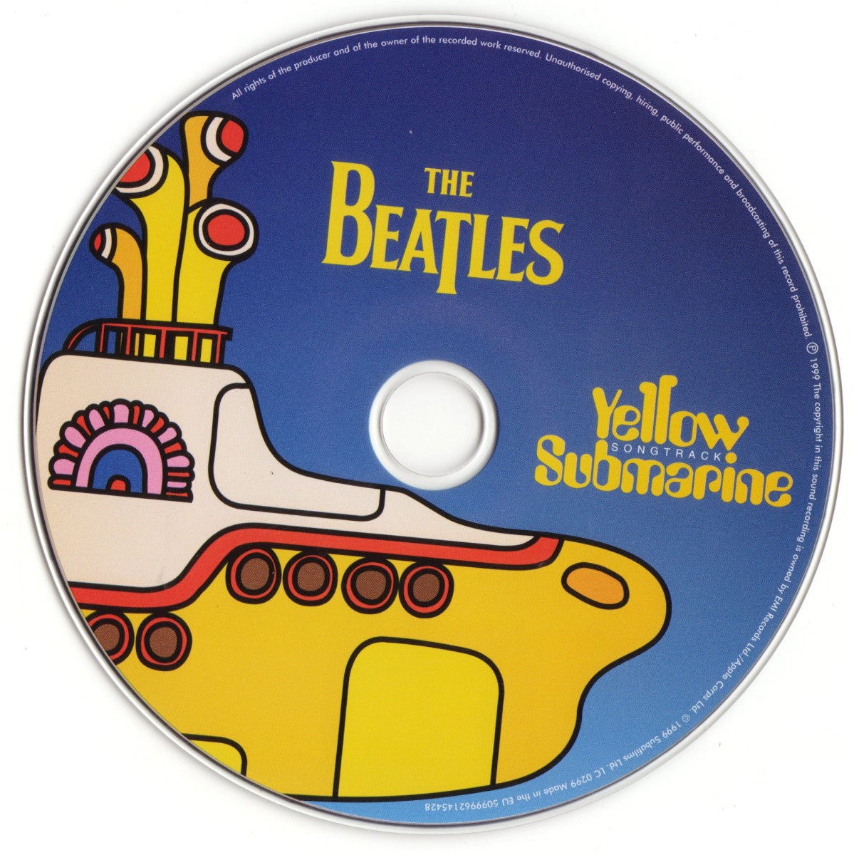 Label Disc: The Beatles – Yellow Submarine Songbook CD | Relix