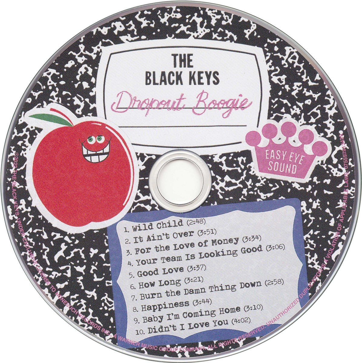 Label Disc: The Black Keys – Dropout Boogie CD | Relix