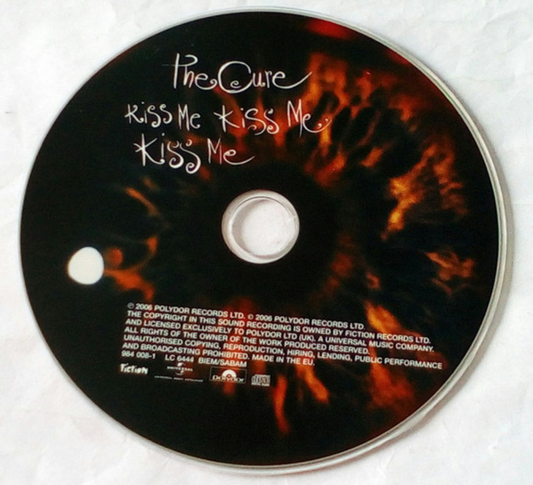 Label Disc: The Cure – Kiss Me Kiss Me Kiss Me (Uk CD) CD | Relix