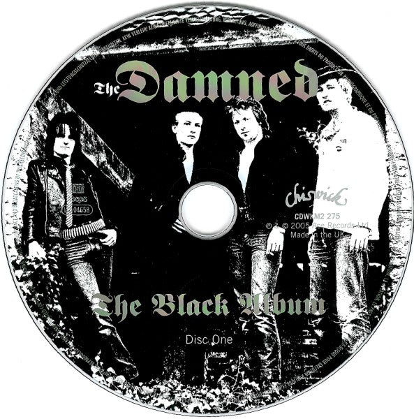 Label Disc: The Damned – Black Album (Import 2-CD) CD | Relix