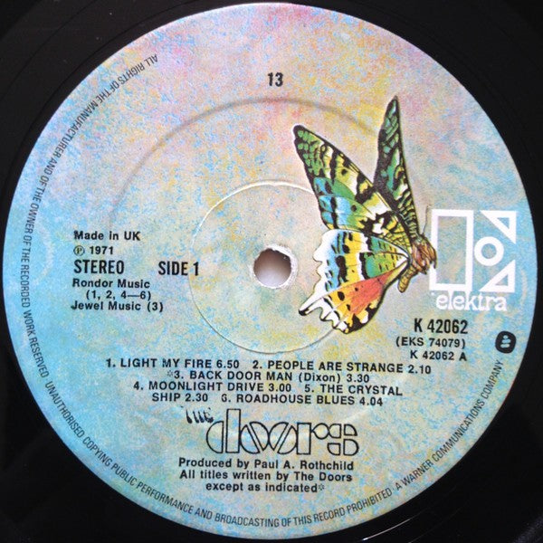 Label Disc: The Doors – 13 Vinyl LP | Relix