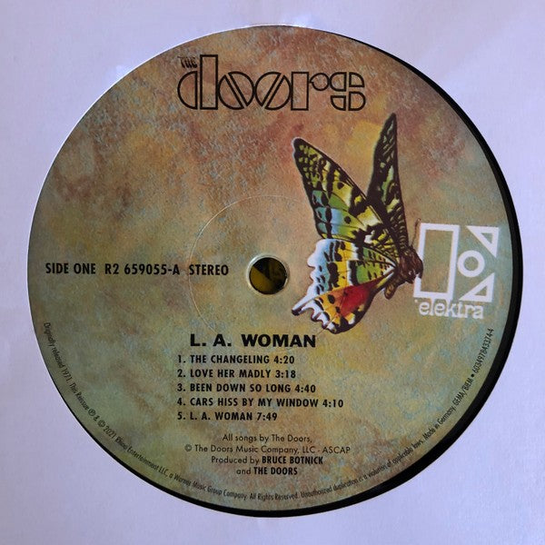 Label Disc: The Doors – L.A. Woman: 50th Anniversary (Deluxe Edition 4-LP Vinyl) Vinyl LP | Relix