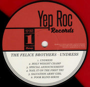 Label Disc: The Felice Brothers – Undress (Red Black Split LP Vinyl) Vinyl LP | Relix