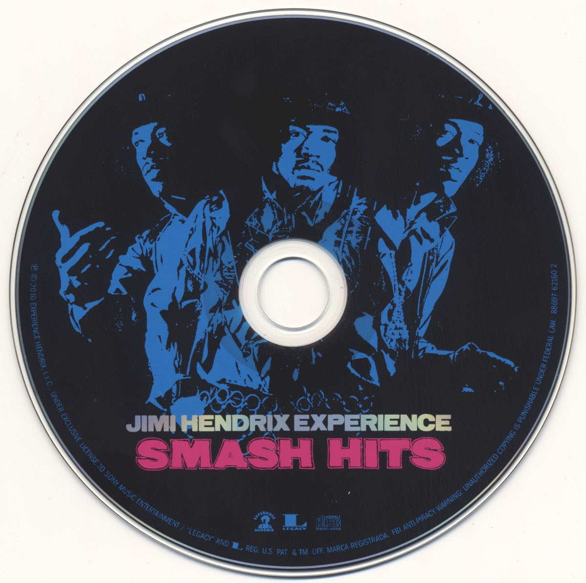 Label Disc: The Jimi Hendrix Experience – Smash Hits CD | Relix