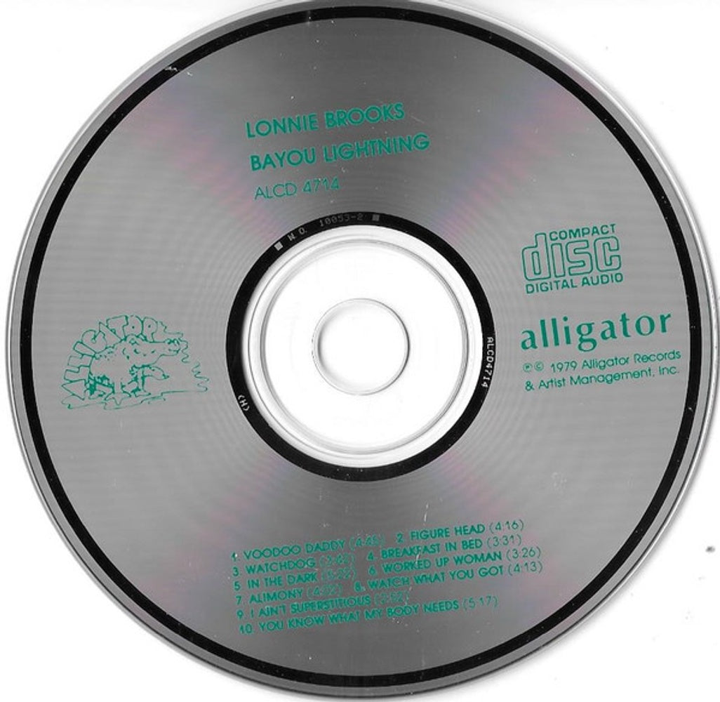 Label Disc: The Lonnie Brooks Blues Band – Bayou Lightning CD | Relix