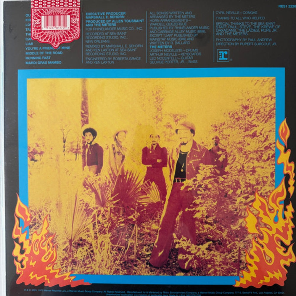 Label Disc: The Meters – Fire On The Bayou (Rhino Reserve, Bme LP Vinyl) Vinyl LP | Relix
