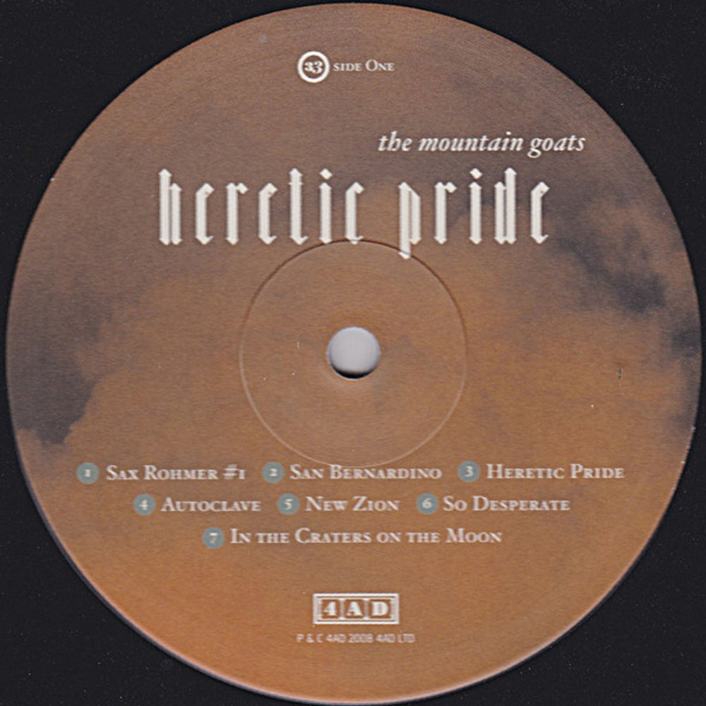 Label Disc: The Mountain Goats – Heretic Pride Vinyl LP | Relix