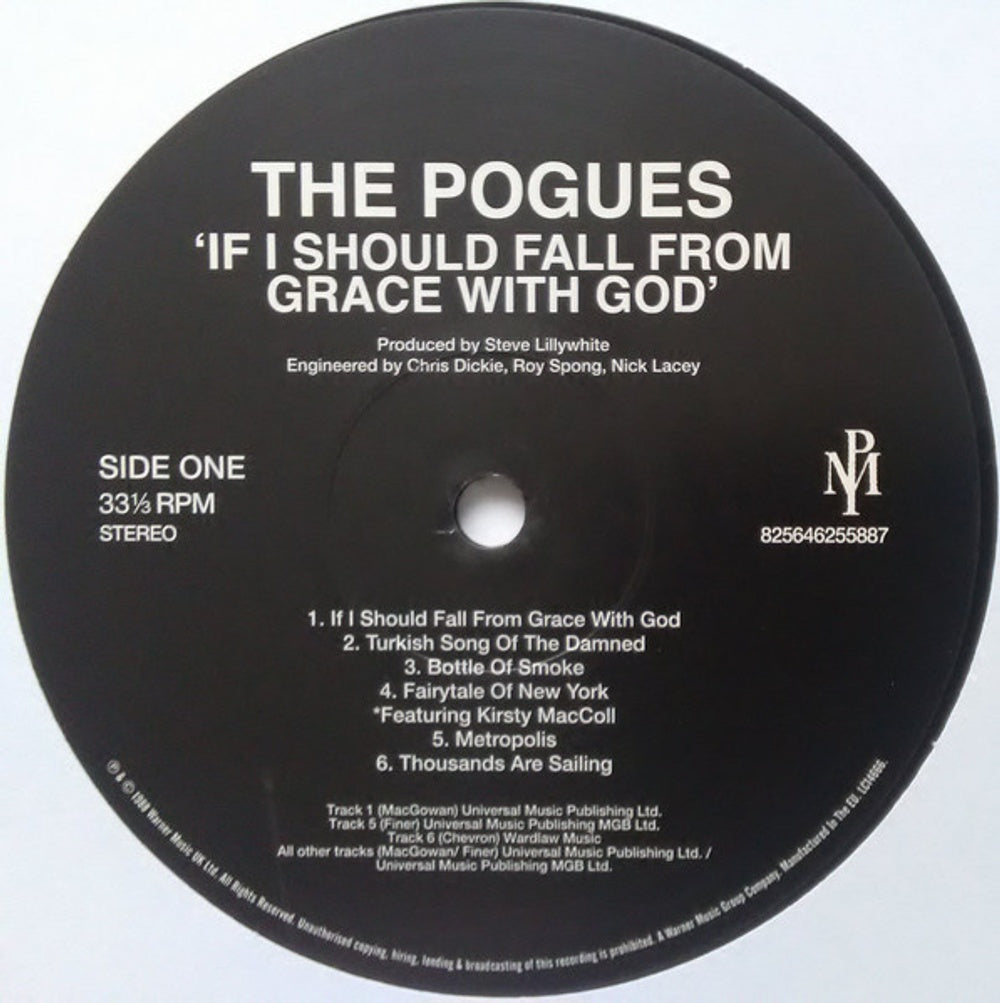 Label Disc: The Pogues – If I Should Fall From Grace With God Vinyl LP | Relix