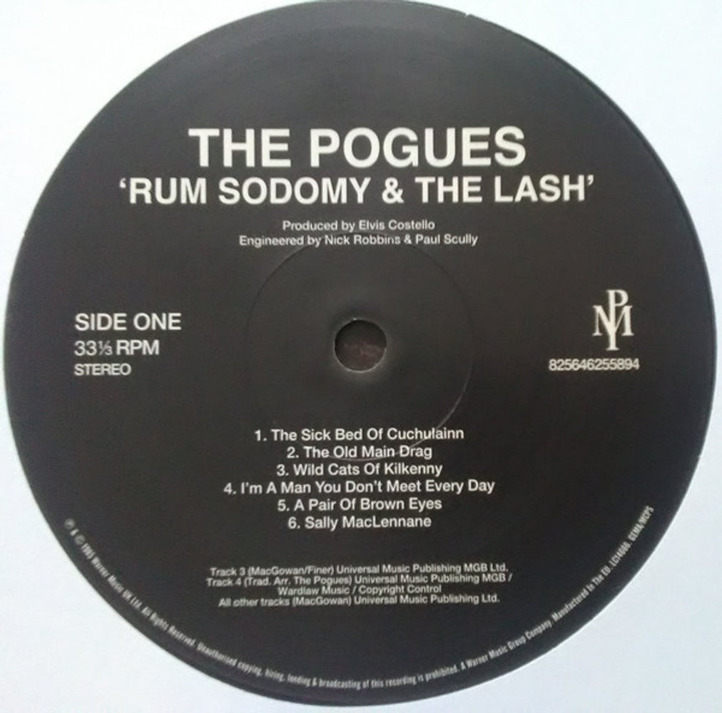 Label Disc: The Pogues – Rum, Sodomy & The Lash Vinyl LP | Relix