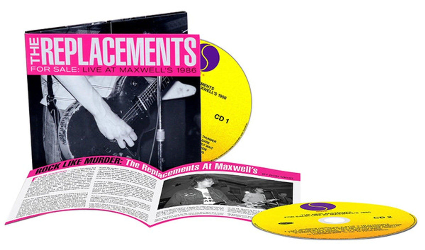 Label Disc: The Replacements – For Sale: Live At Maxwell's 1986 (2-CD) CD | Relix