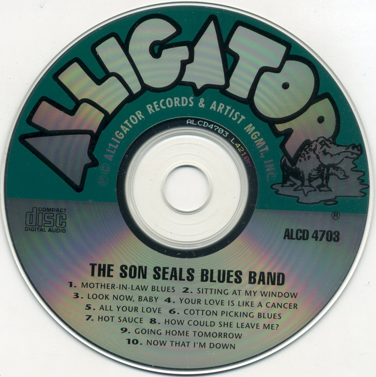 Label Disc: The Son Seals Blues Band – Son Seals Blues Band CD | Relix