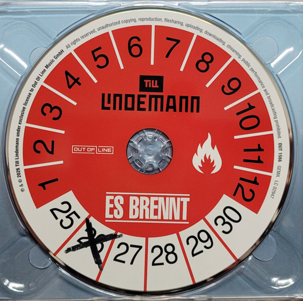 Label Disc: Till Lindemann – Es Brennt CD | Relix