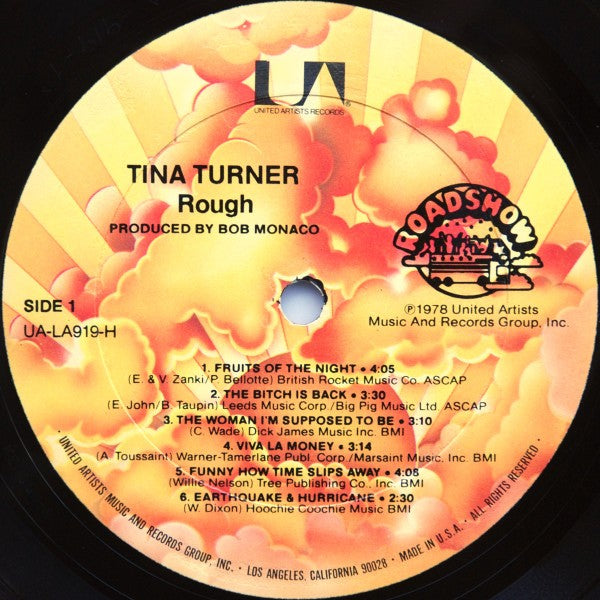 Label Disc: Tina Turner – Rough Vinyl LP | Relix