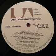 Label Disc: Tina Turner – Tina Turns The Country On! Vinyl LP | Relix