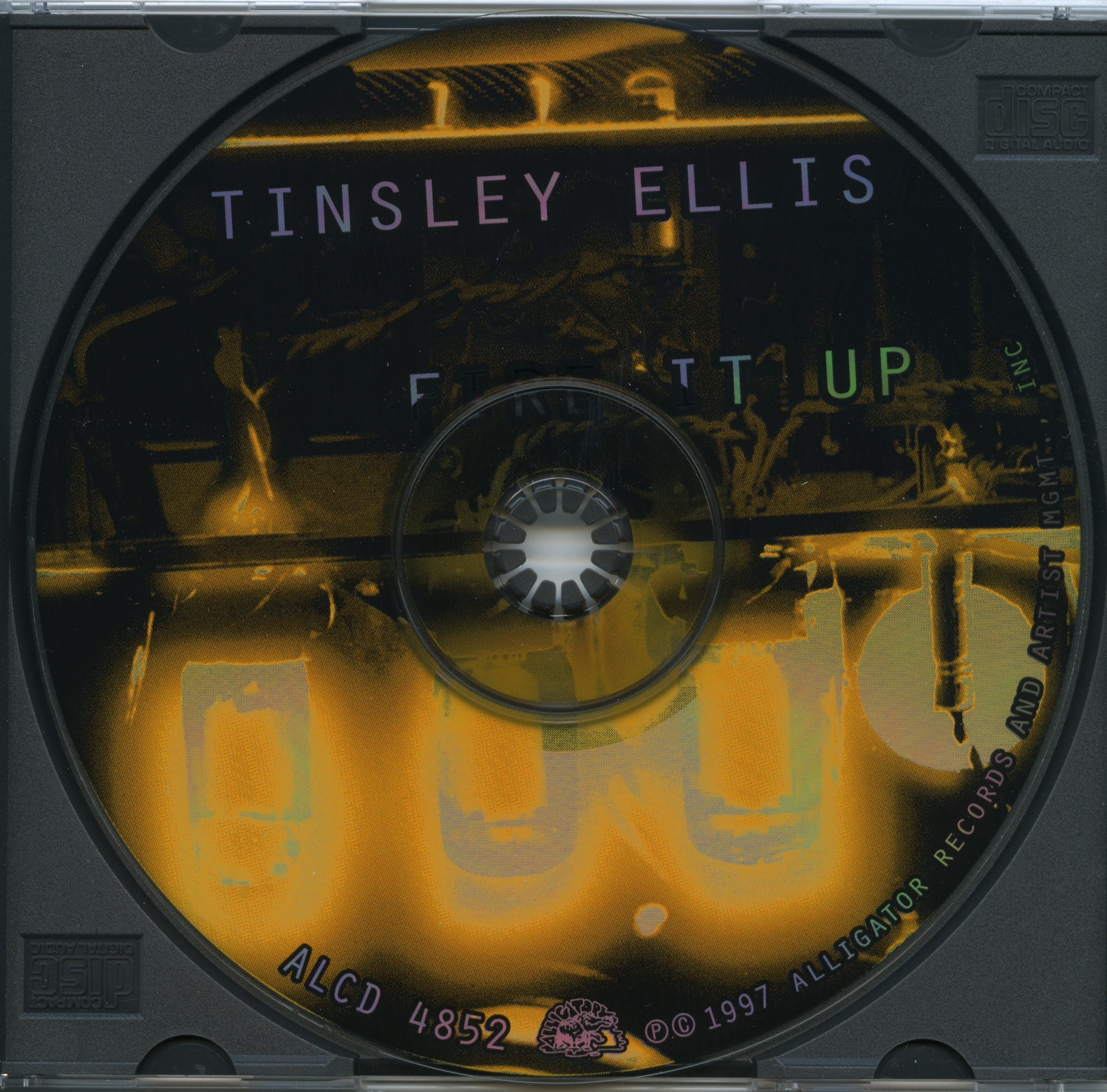 Label Disc: Tinsley Ellis – Fire It Up CD | Relix