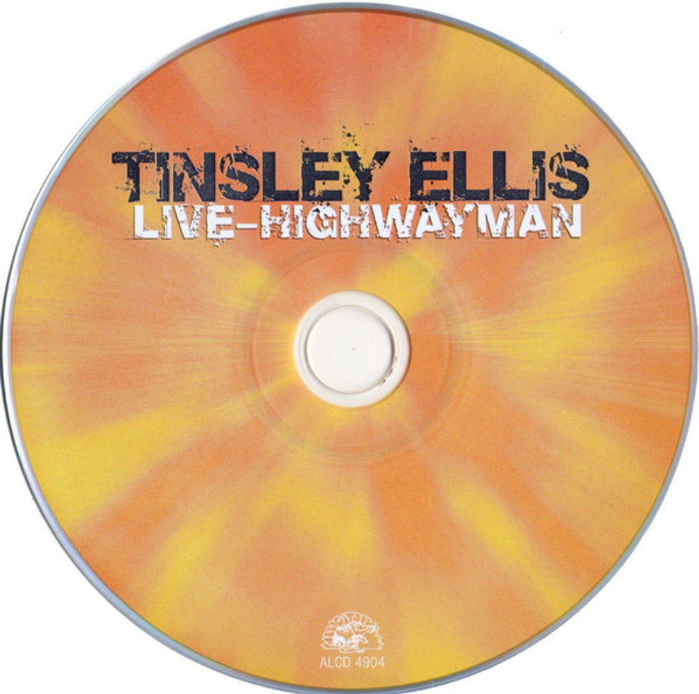 Label Disc: Tinsley Ellis – Live! Highwayman CD | Relix