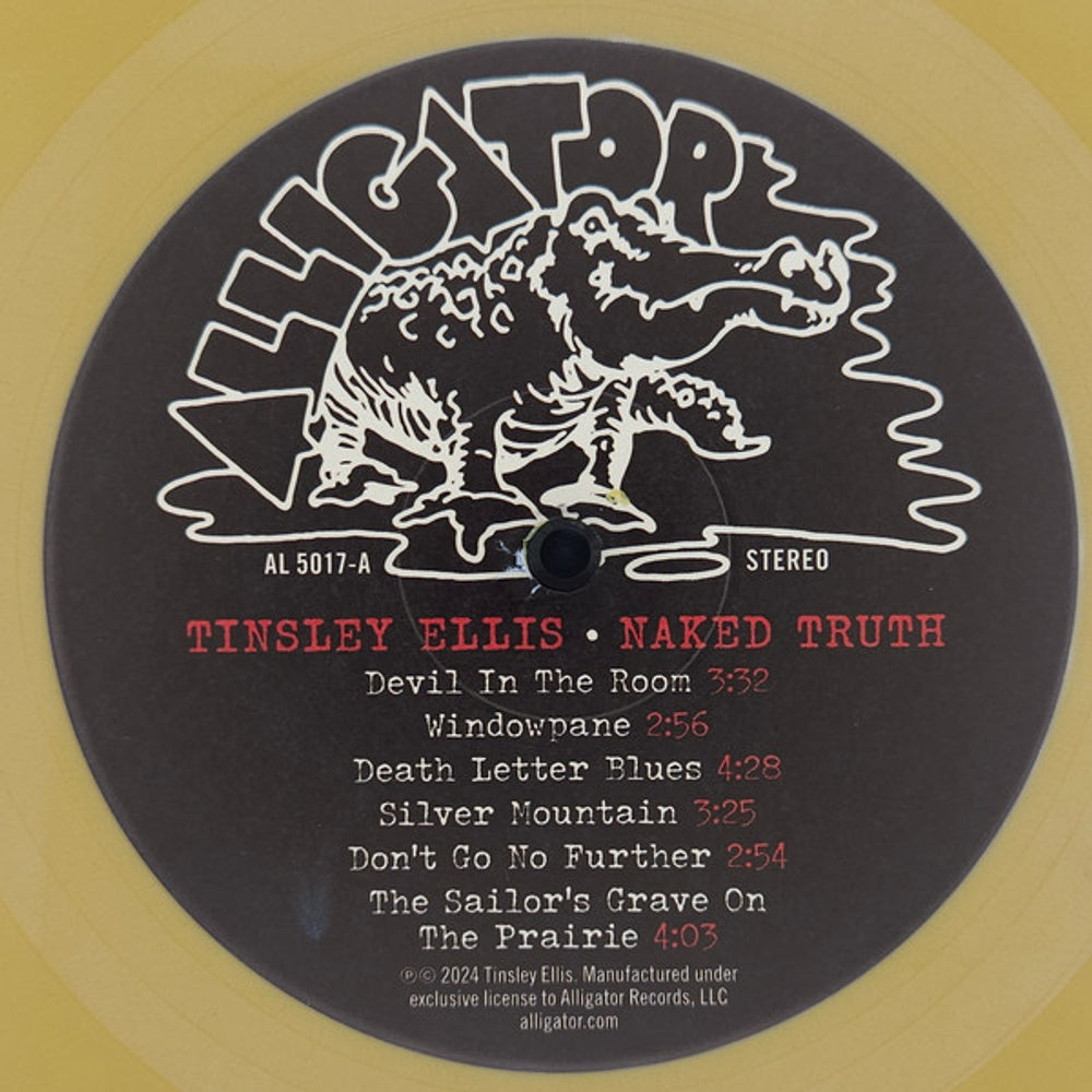 Label Disc: Tinsley Ellis – Naked Truth (Colored, Gol LP Vinyl) Vinyl LP | Relix